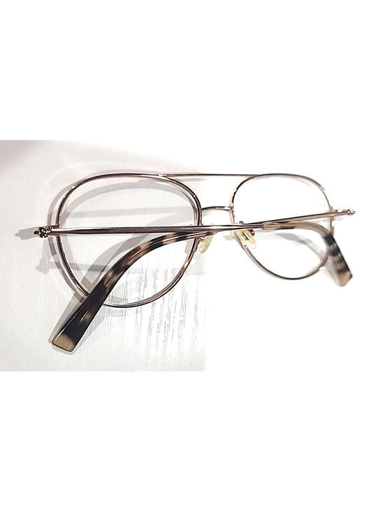 Warby Parker York 2233 Rose Gold Aviator Eyeglasses Sunglasses Frame 53-15 145 main image 5
